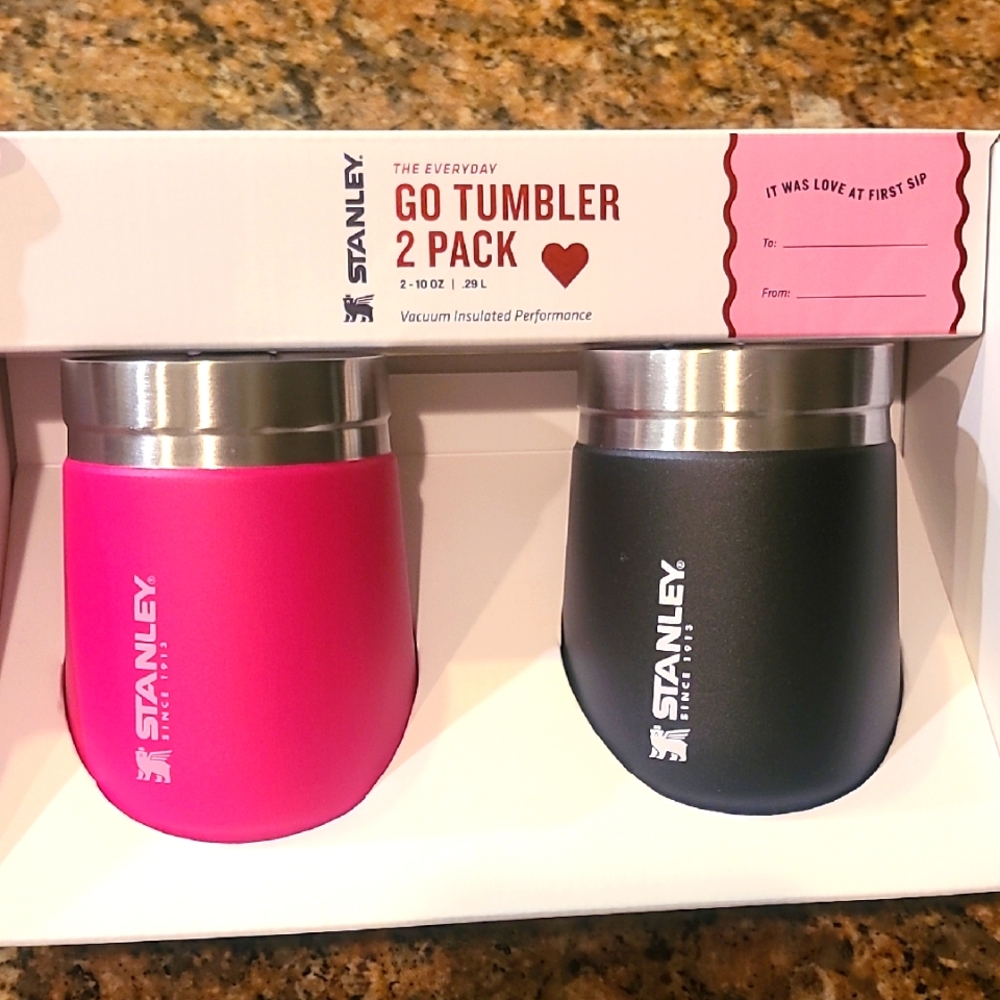 Stanley Pink and Black Go Tumbler 2 Pack
